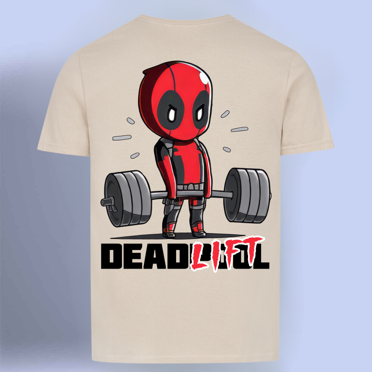 Dead-Lift - Premium T-shirt Unisex Baktryck