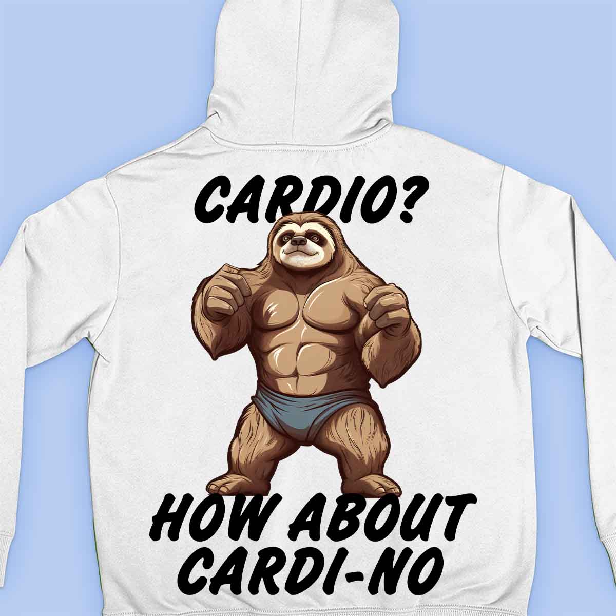 Cardio - Premium Hoodie Unisex Baktryck