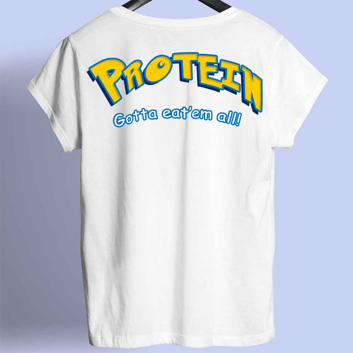 Protein - Premiumskjorta Unisex Baktryck