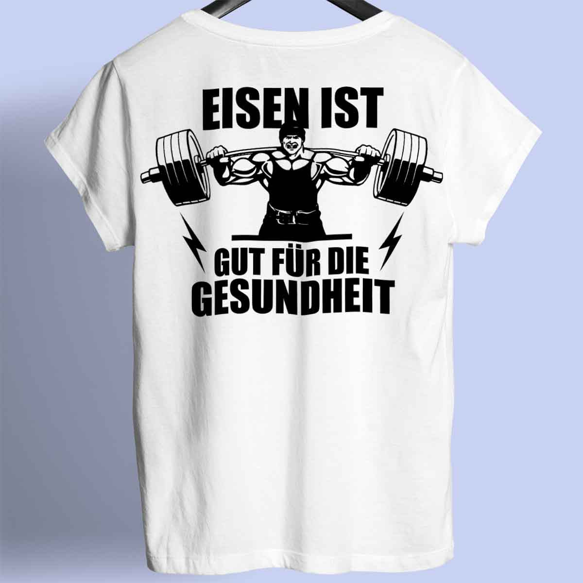 Järn - Premiumskjorta Unisex Baktryck