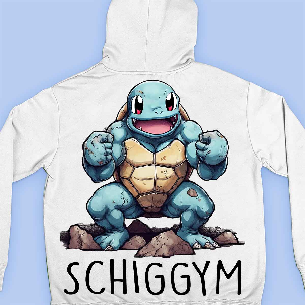 Schiggym - Premium Hoodie Unisex Baktryck