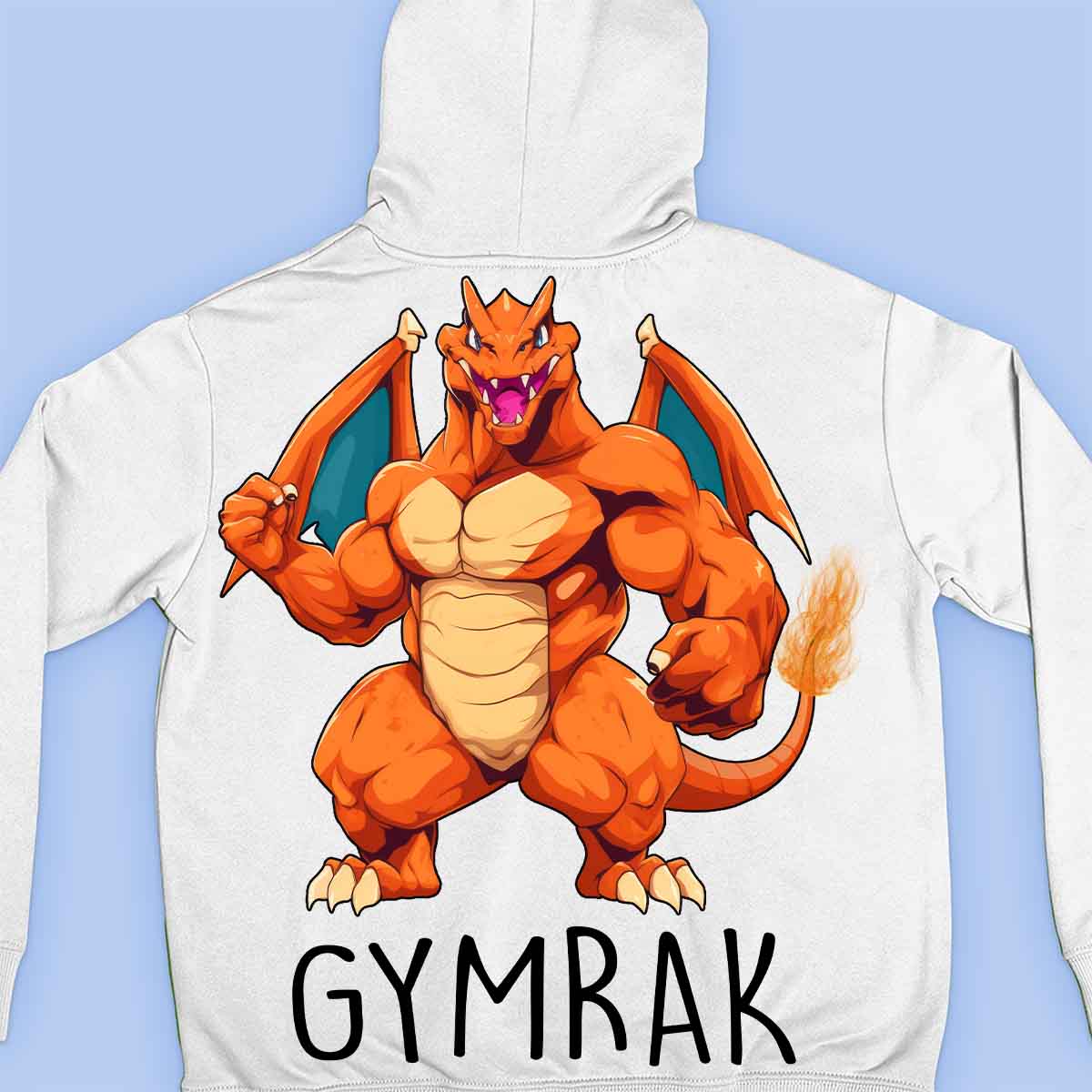 Gymrak - Premium Hoodie Unisex Baktryck