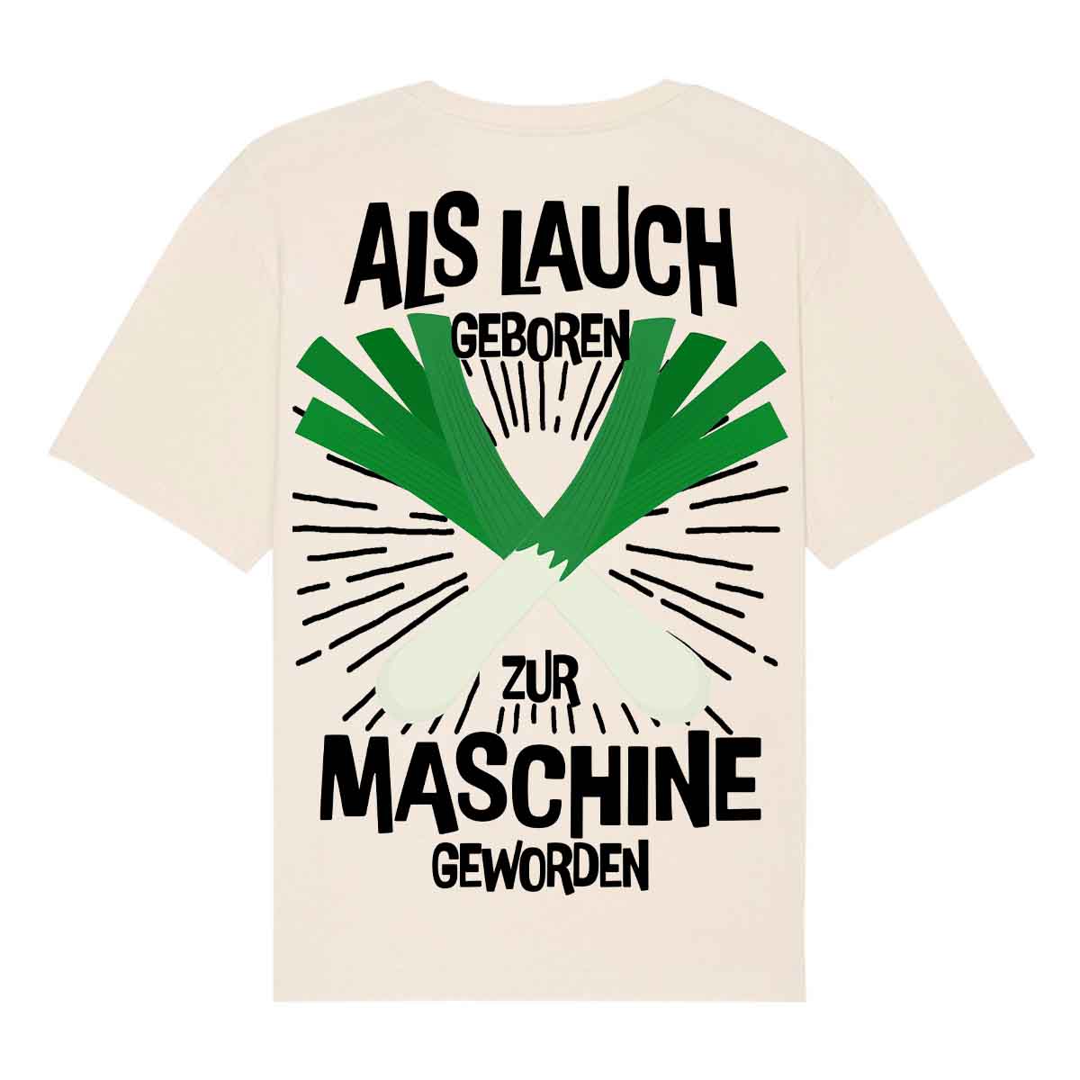 Machine Become - Premium Oversize Shirt Unisex Backprint