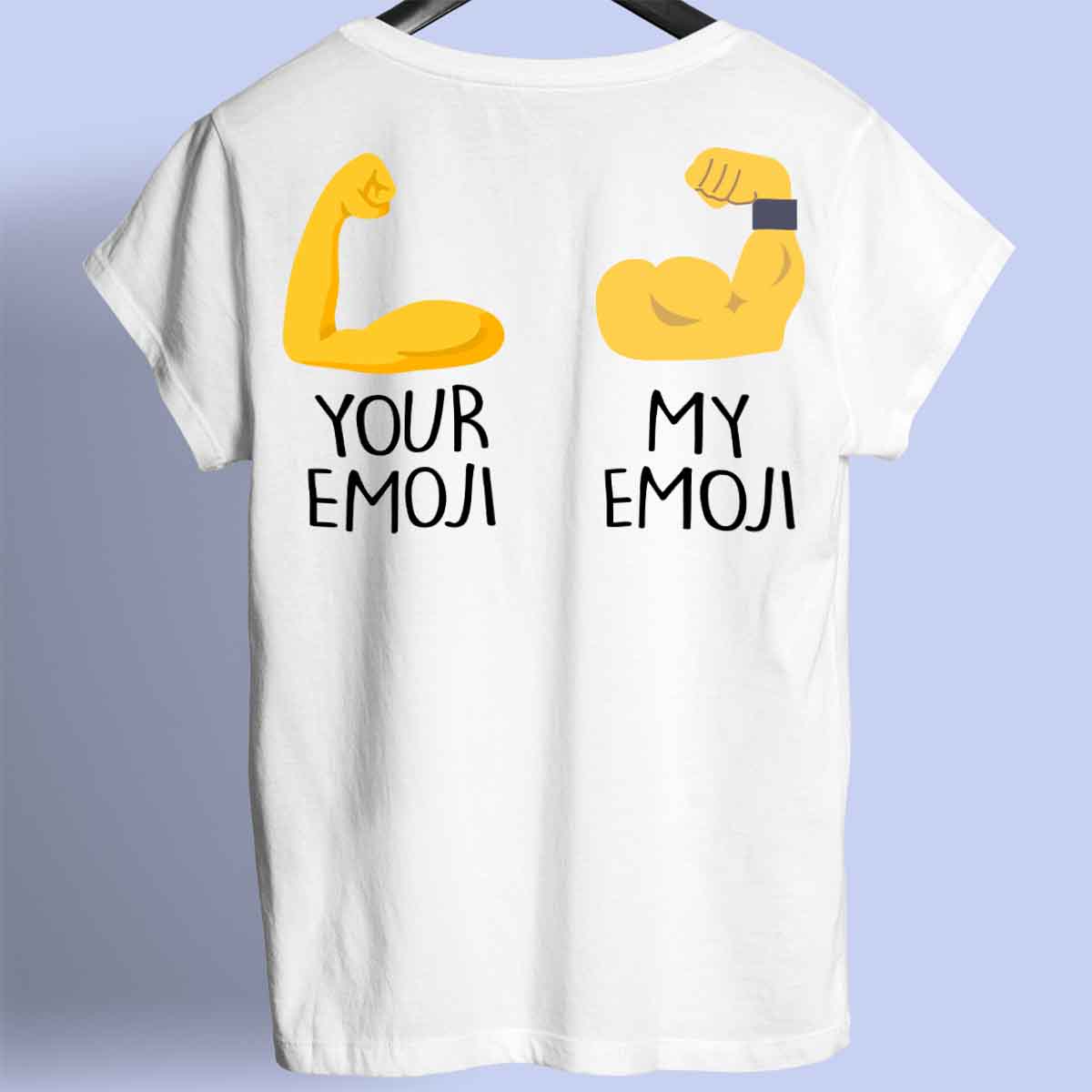 Emoji - Premiumskjorta Unisex Baktryck