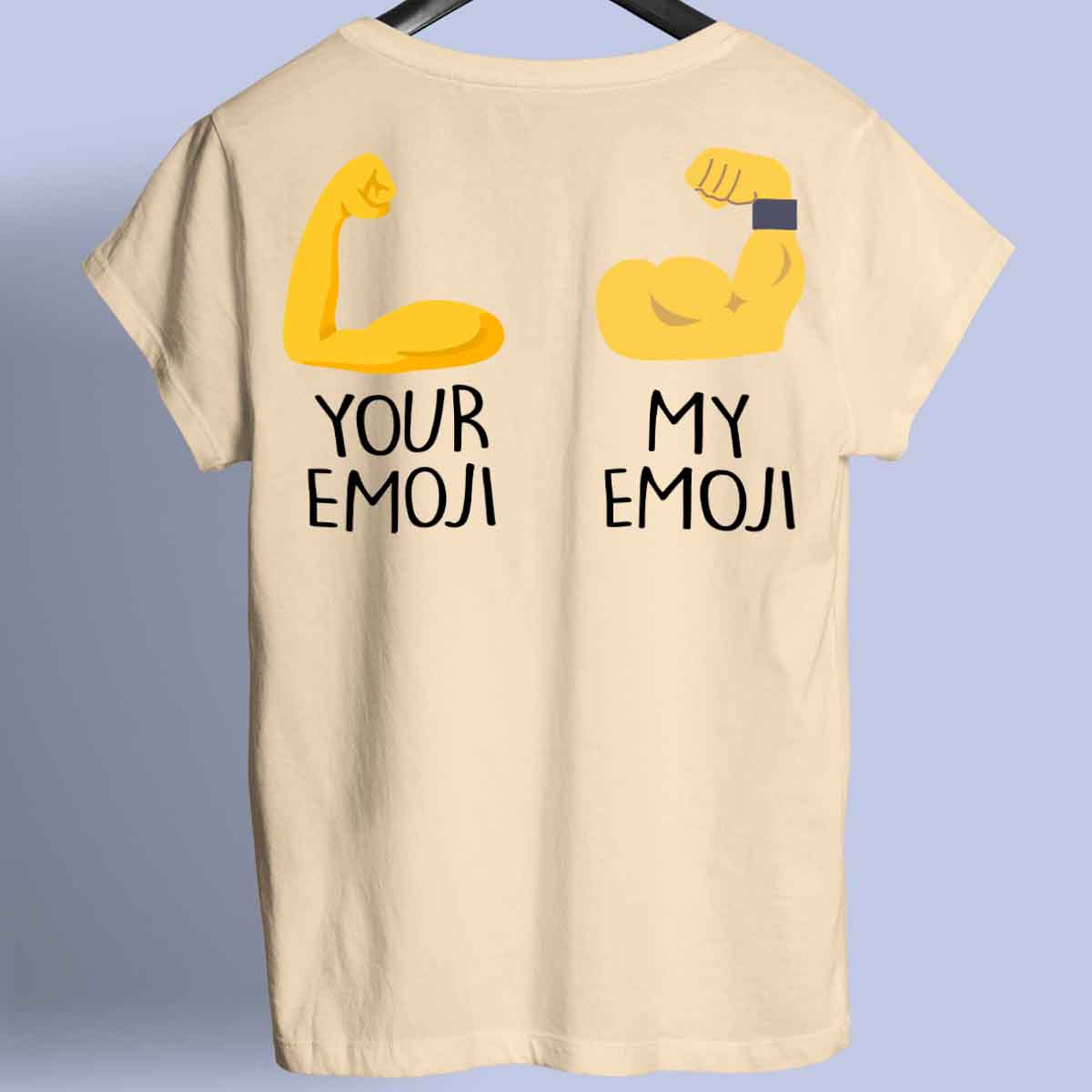 Emoji - Premiumskjorta Unisex Baktryck