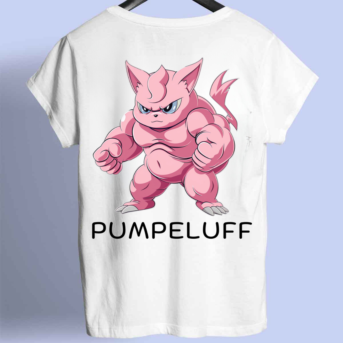 Pumpeluff 1 - Premiumskjorta Unisex Baktryck