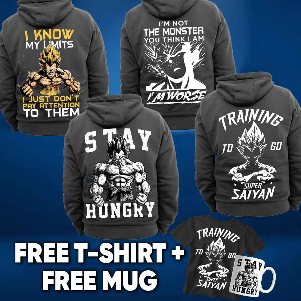 Hoodie + Free T-Shirt & Mug Bundle 2