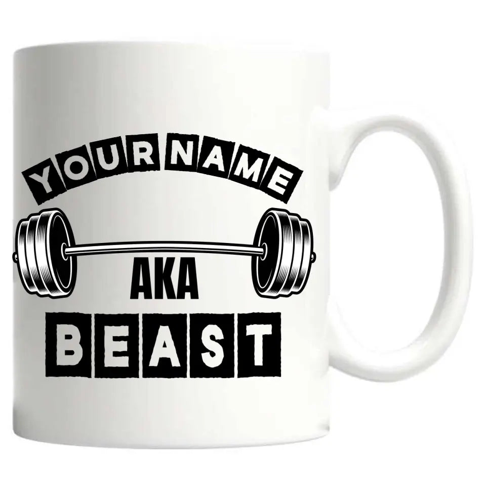 Beast - anpassningsbar mugg