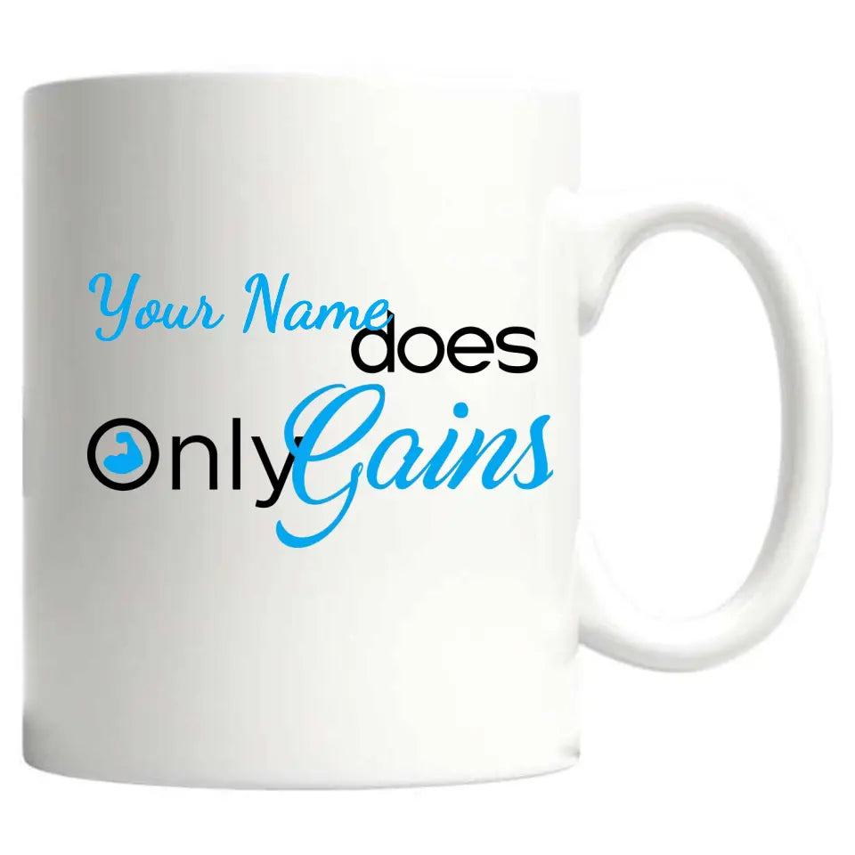 Only Gains - Personalizable Mug