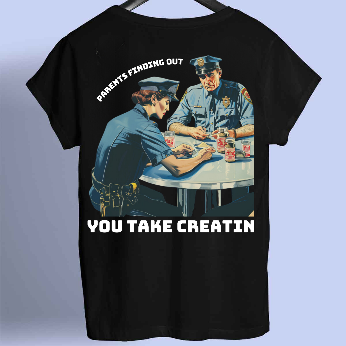 Creatin - Premium Shirt Unisex Backprint