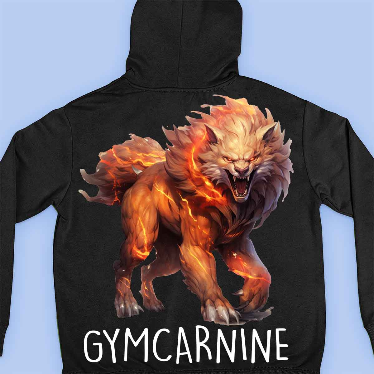 Gymcarnine - Premium Hoodie Unisex Baktryck