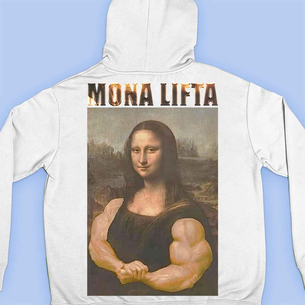 Mona Lifta - Premium Hoodie Unisex Baktryck