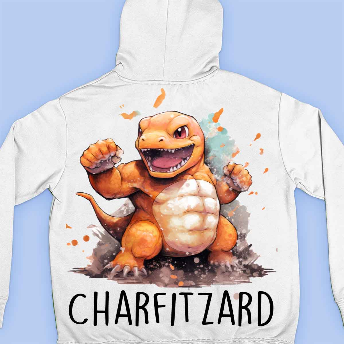 Charfitzard - Premium Hoodie Unisex Baktryck