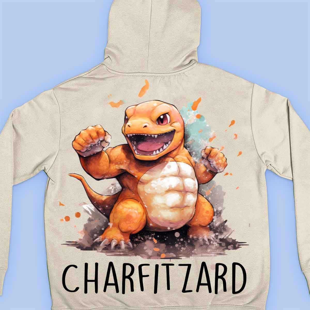 Charfitzard - Premium Hoodie Unisex Baktryck