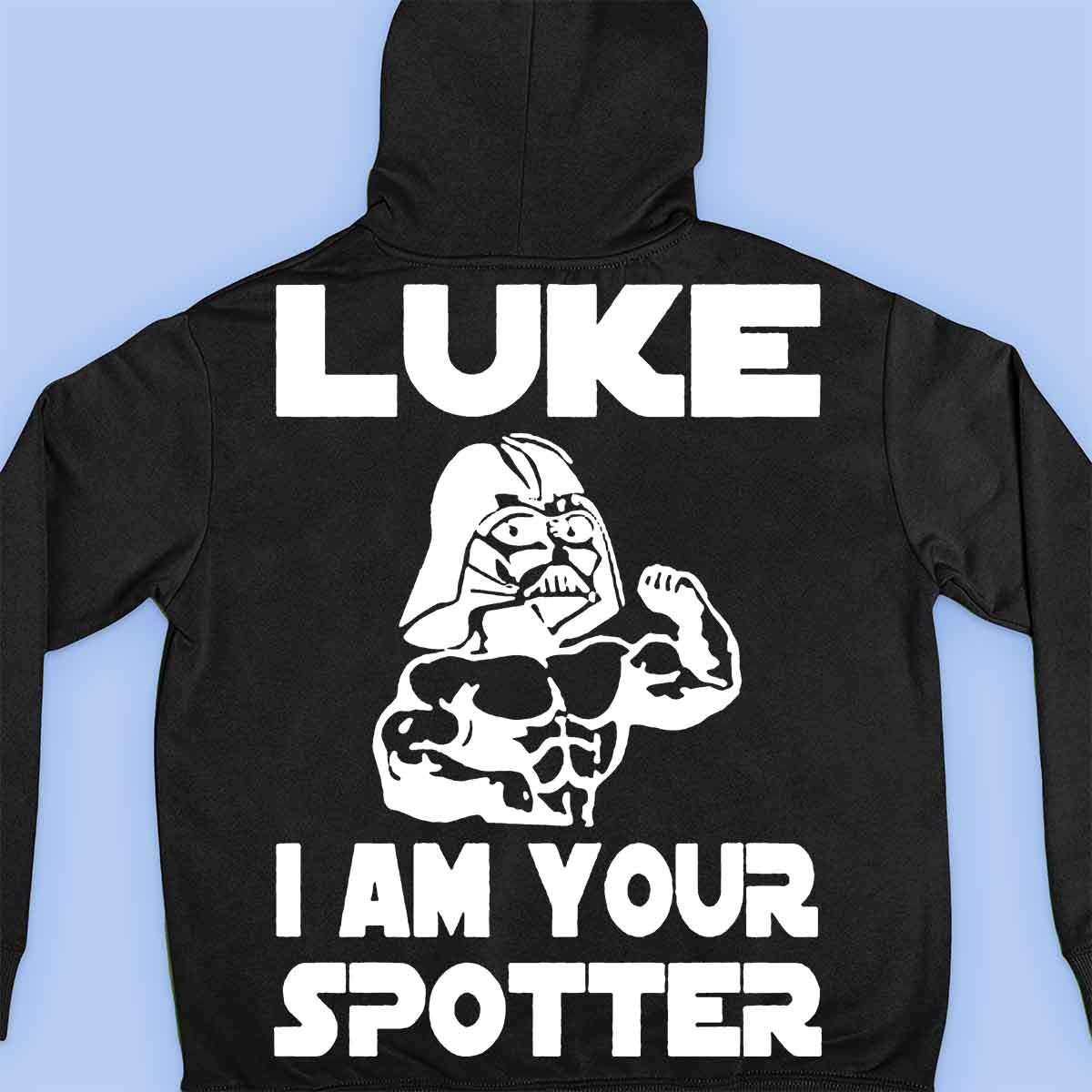 Your Spotter - Premium Hoodie Unisex Baktryck