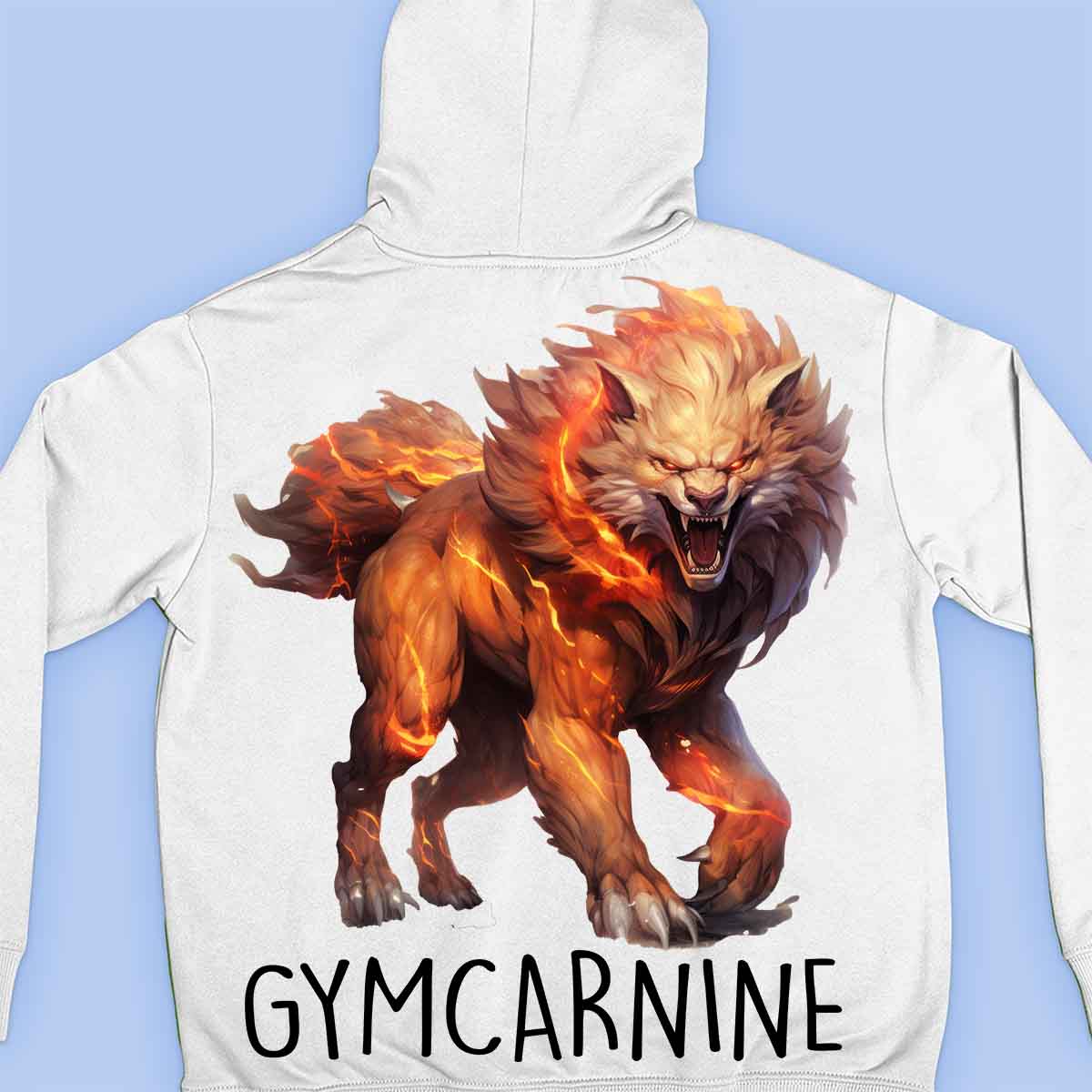 Gymcarnine - Premium Hoodie Unisex Backprint