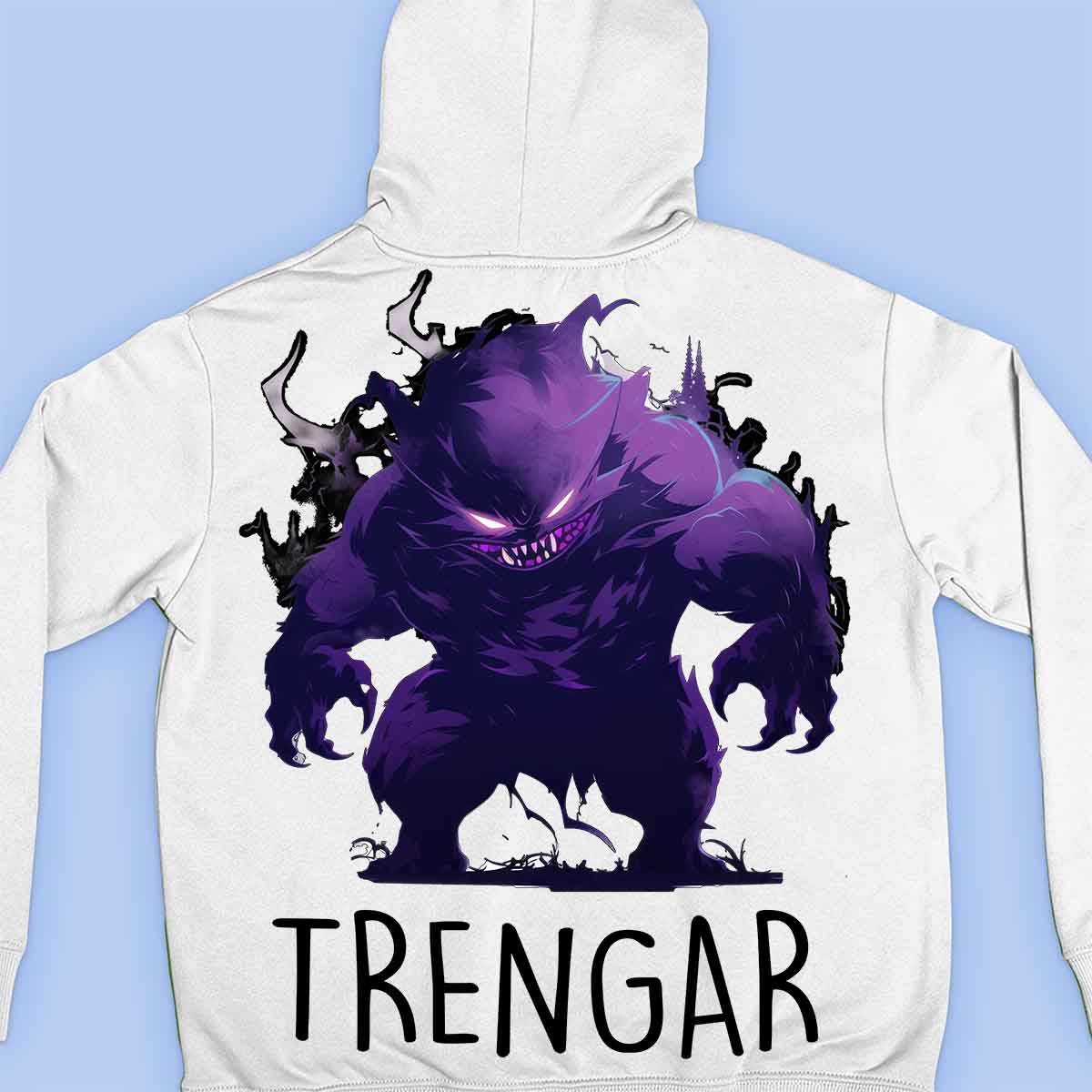 Trengar - Premium Hoodie Unisex Baktryck