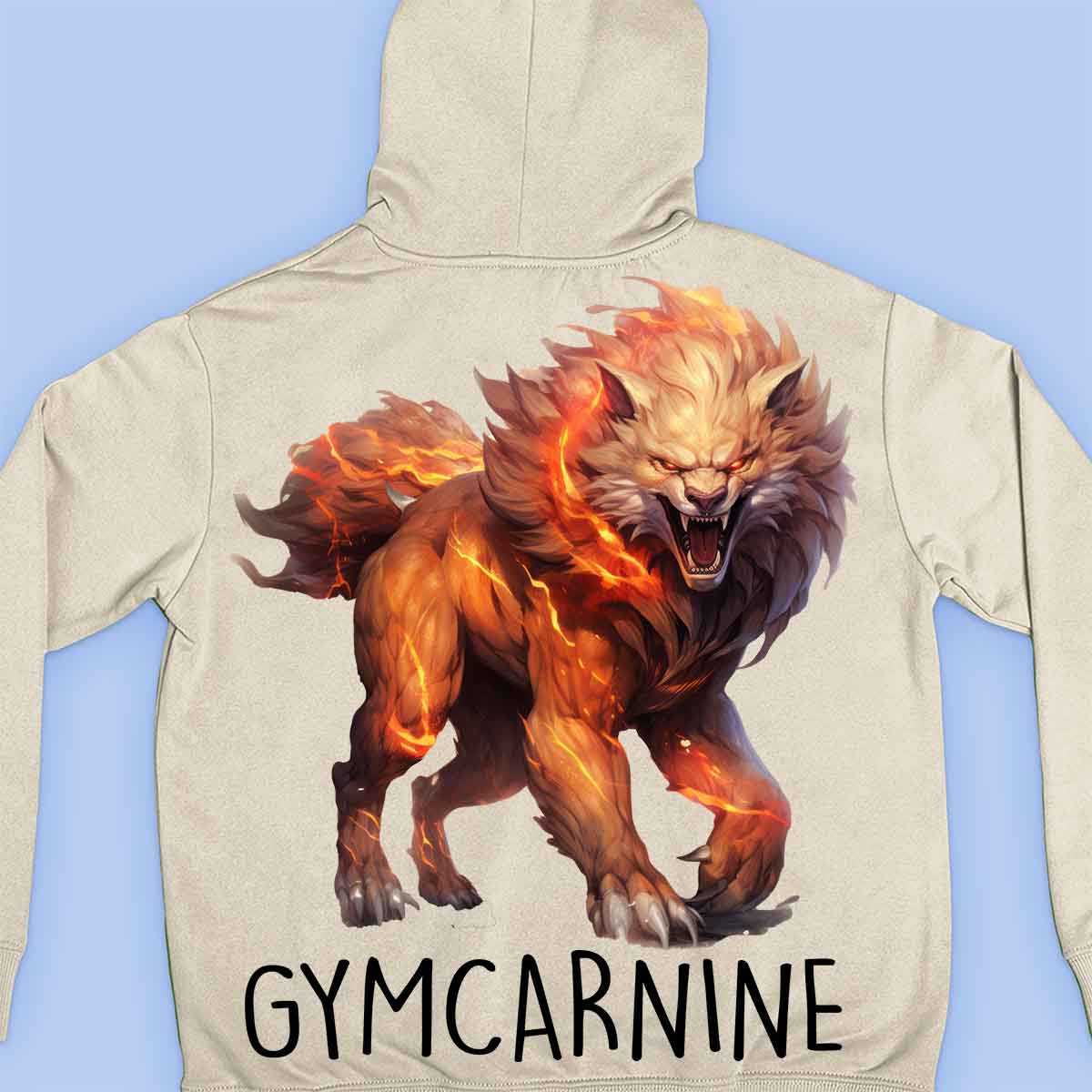 Gymcarnine - Premium Hoodie Unisex Baktryck