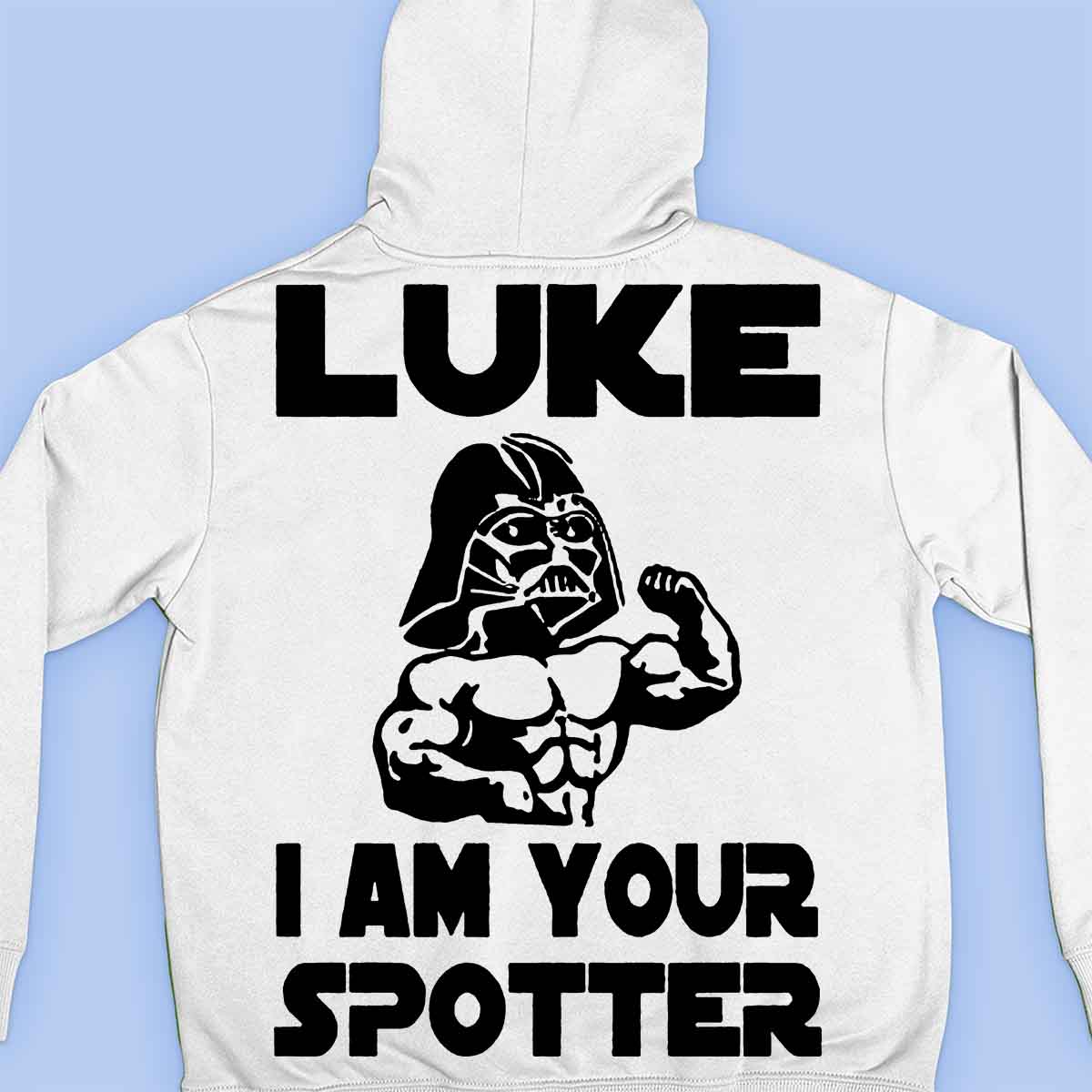 Your Spotter - Premium Hoodie Unisex Baktryck