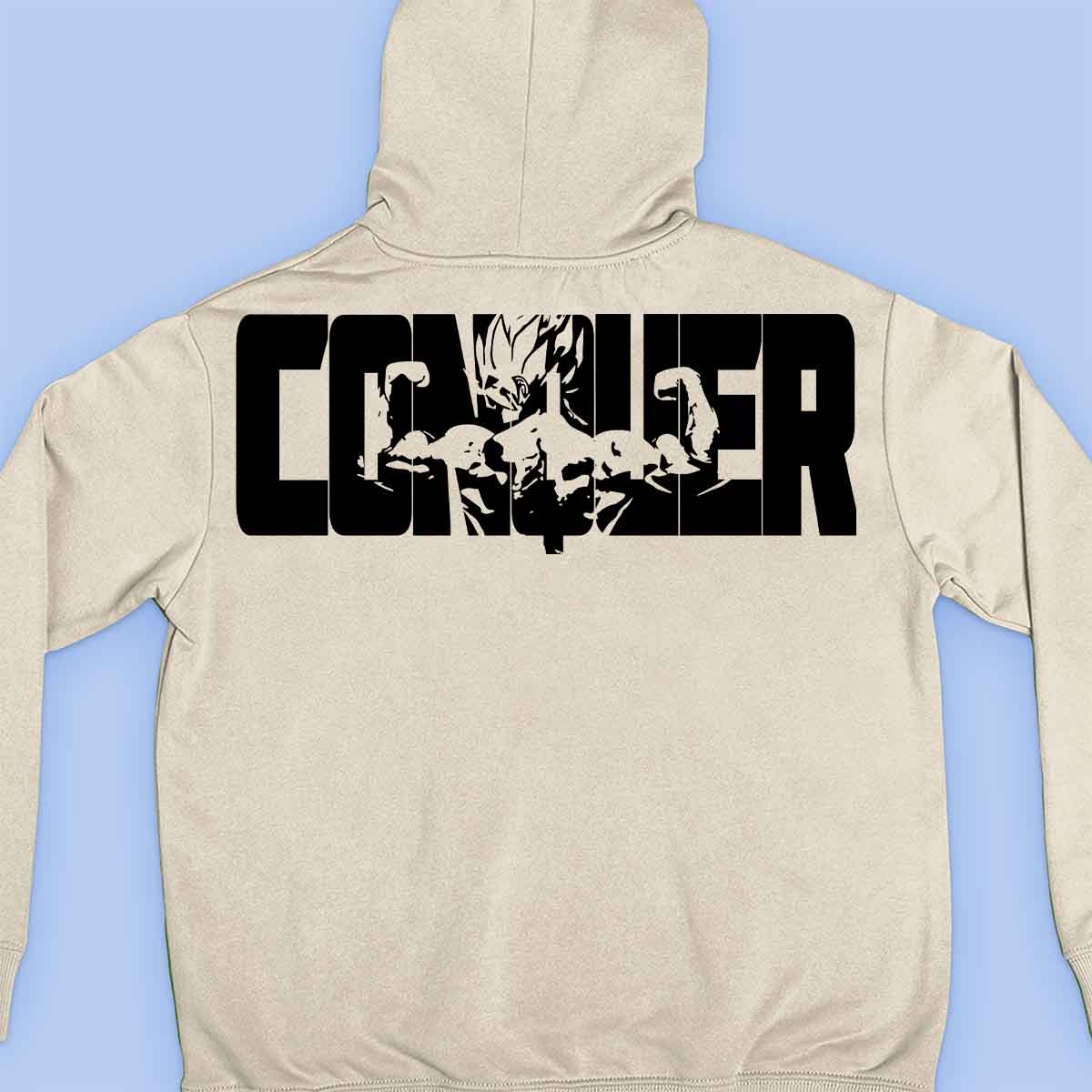 Conquer - Premium Hoodie Unisex Baktryck