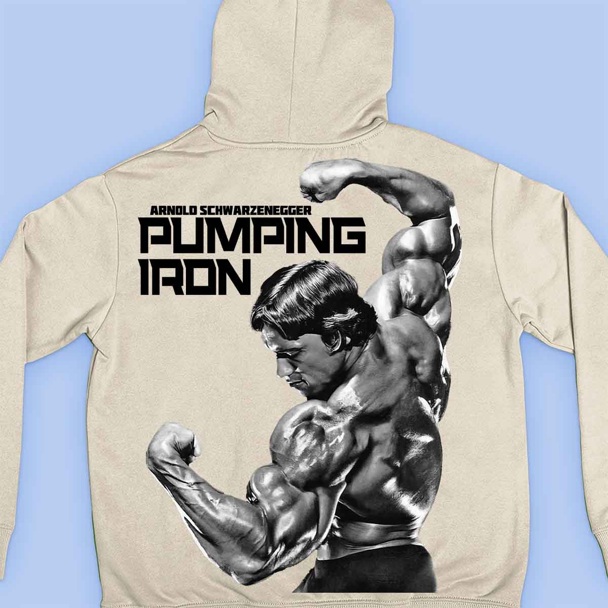 Pumping Iron - Premium Hoodie Unisex Backprint