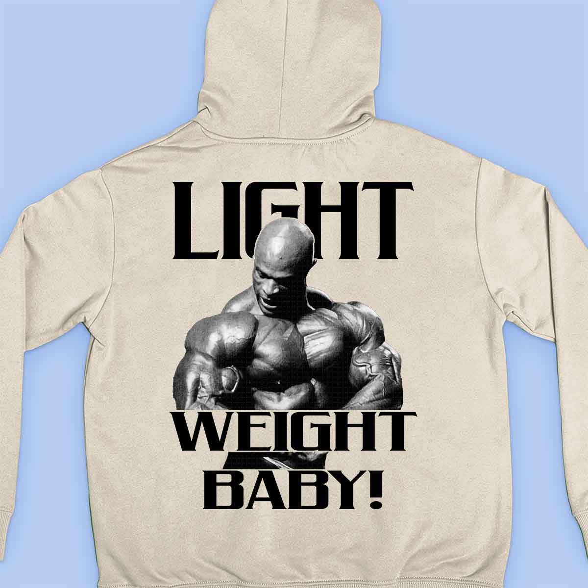 Light Weight - Premium Hoodie Unisex Backprint