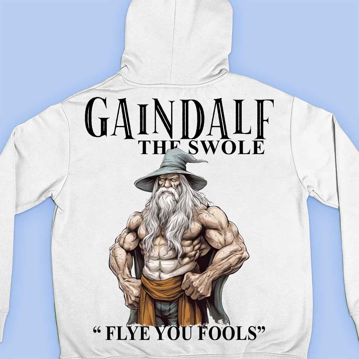 Gaindalf - Premium Hoodie Unisex Baktryck