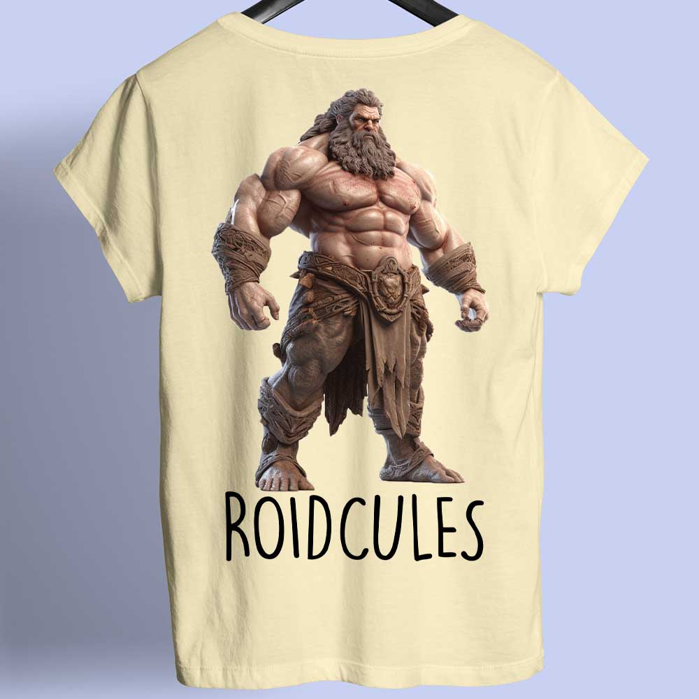 Roidcules - T-shirt back print