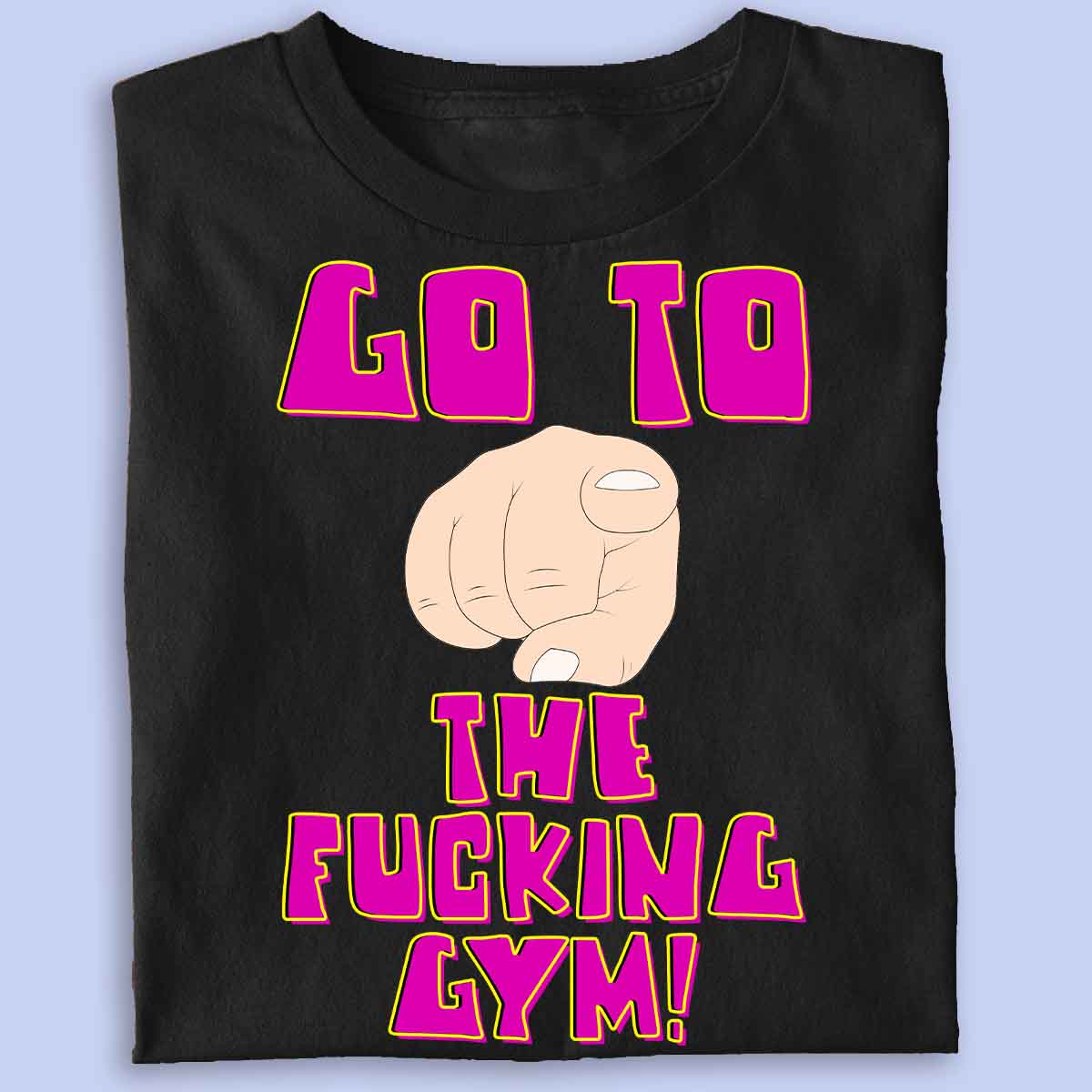 Go Gym - Premiumskjorta unisex