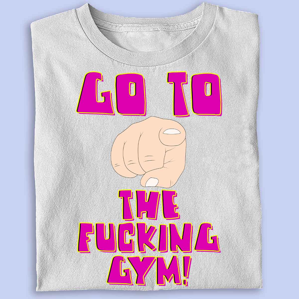 Go Gym - Premiumskjorta unisex