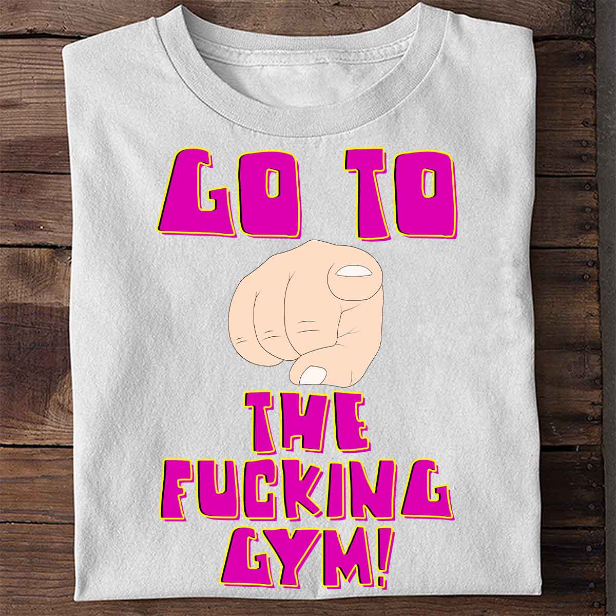 Go Gym - Premiumskjorta unisex