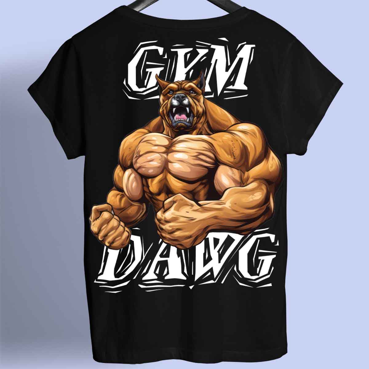 Gym Dawg - Premium T-Shirt Unisex Backprint