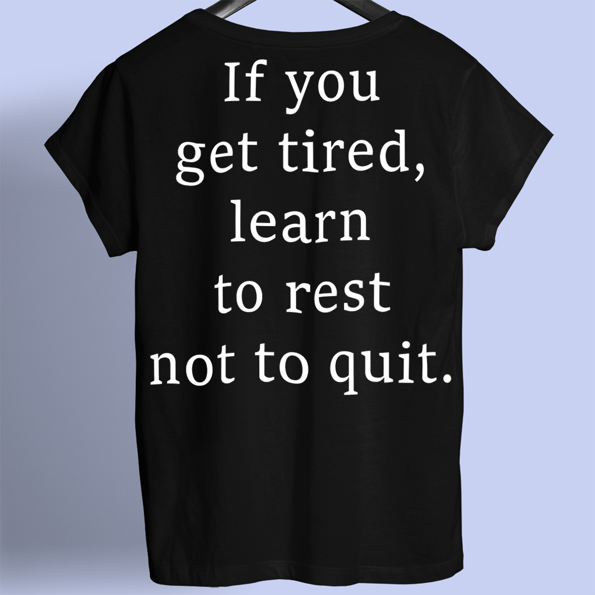 Tired - Premium Shirt Unisex Backprint