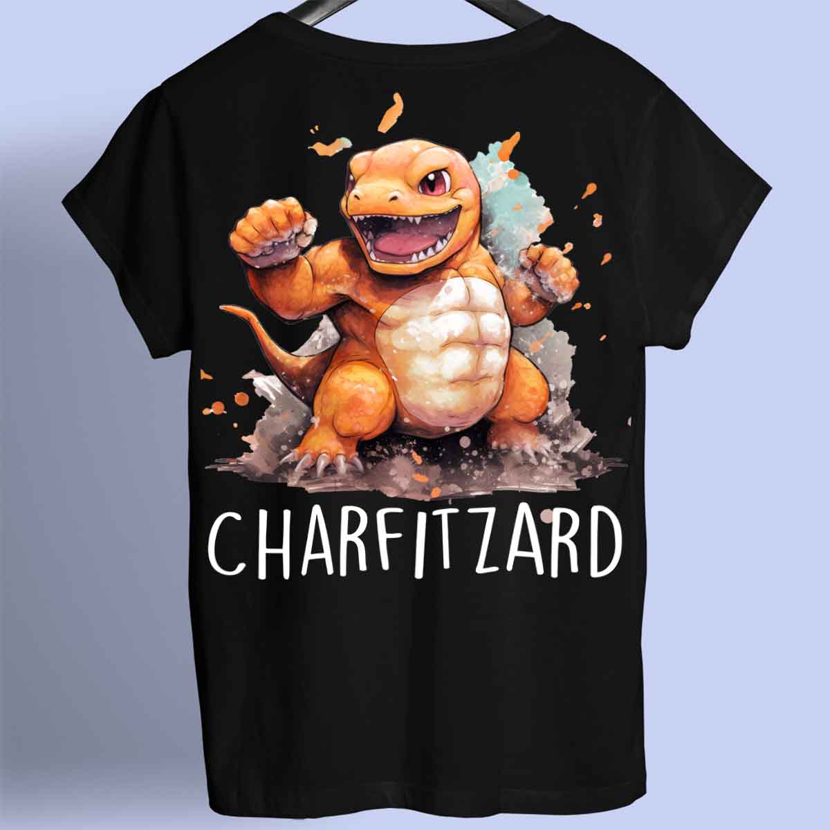 Charfitzard - Premium T-shirt Unisex Baktryck