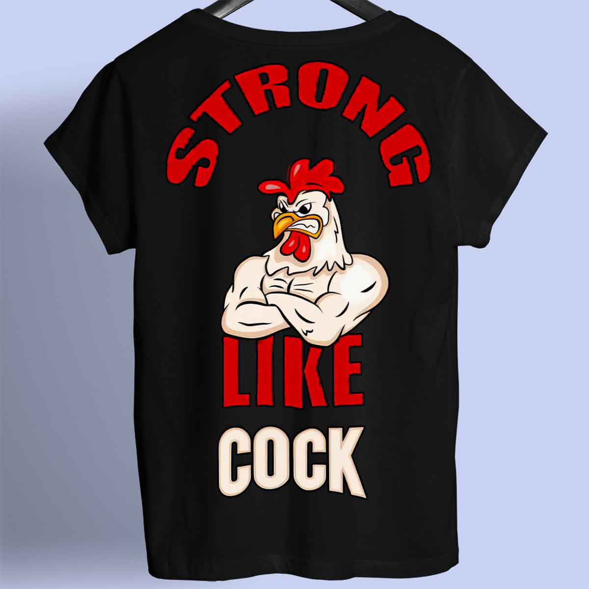 Strong Like - Premium T-shirt Unisex Baktryck