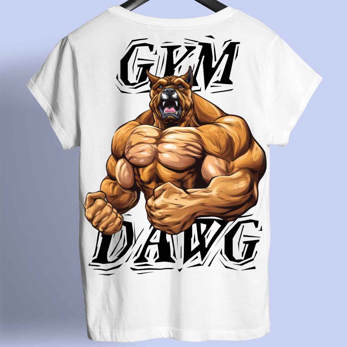 Gym Dawg - Premium T-shirt Unisex Baktryck