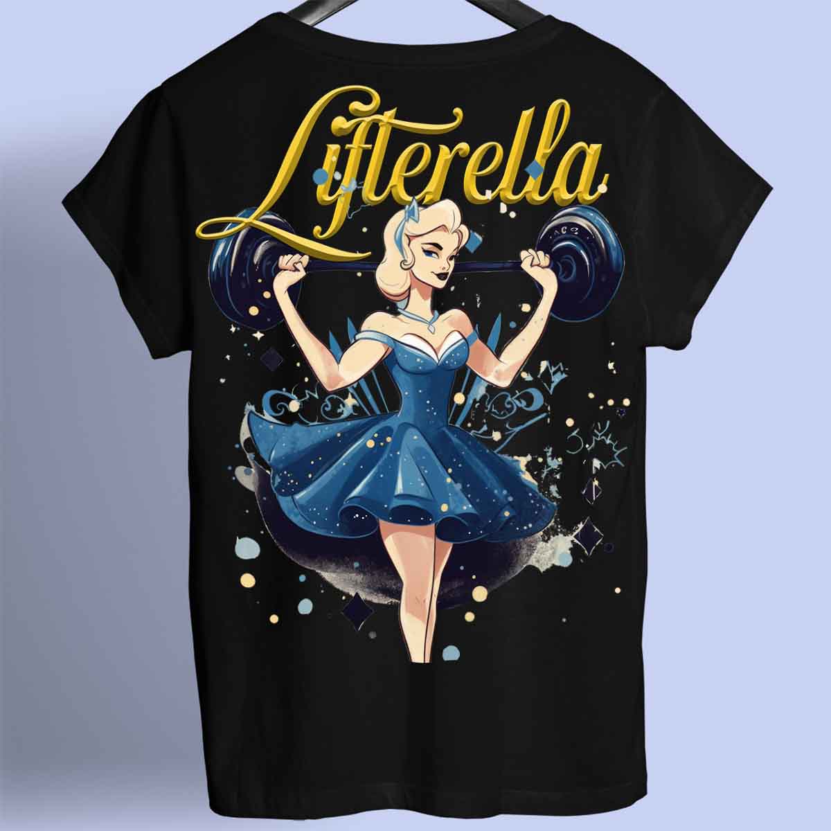 Lifterella - Premium T-shirt Unisex Baktryck