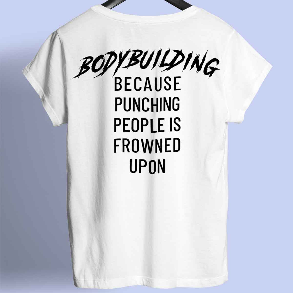 Punching - Premium T-Shirt Unisex Backprint