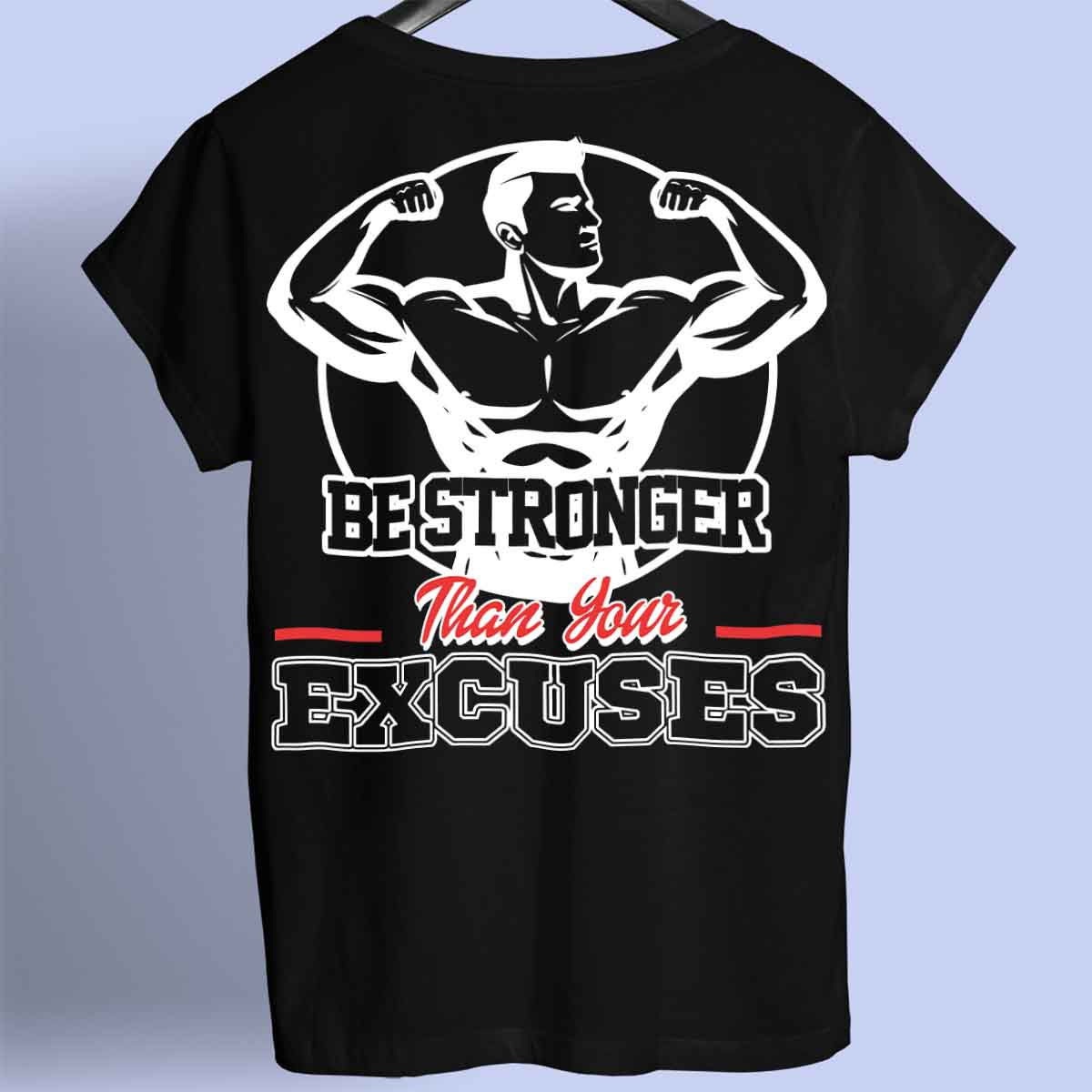 Be Stronger - Premiumskjorta Unisex Baktryck