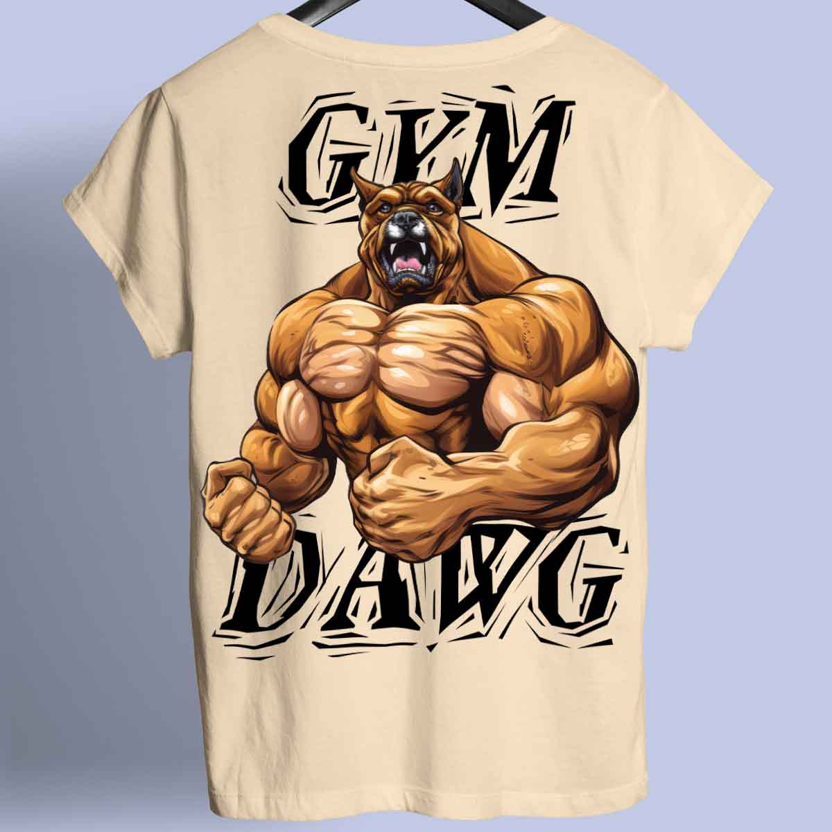 Gym Dawg - Premium T-shirt Unisex Baktryck