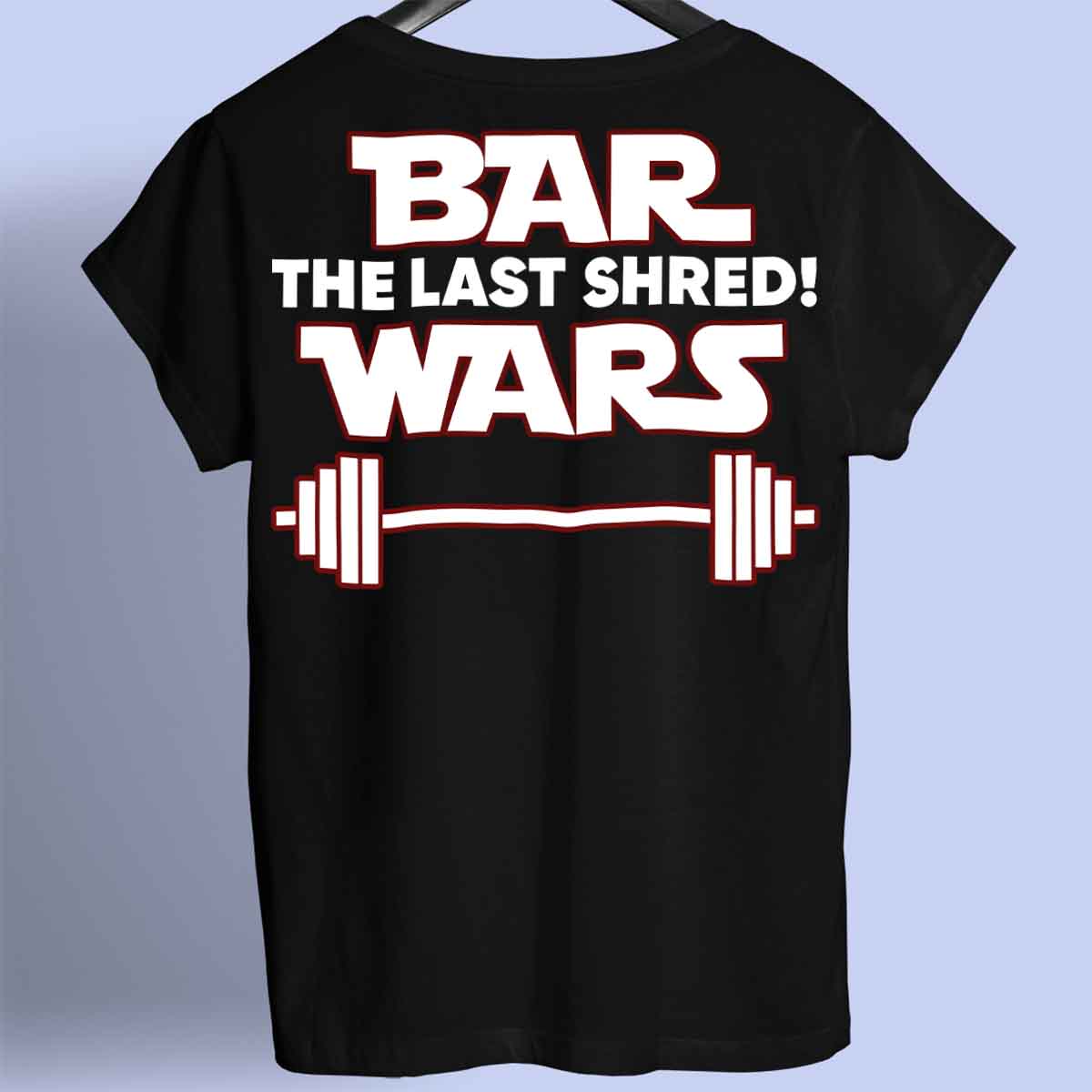 Bar Wars - Premium T-shirt Unisex Baktryck