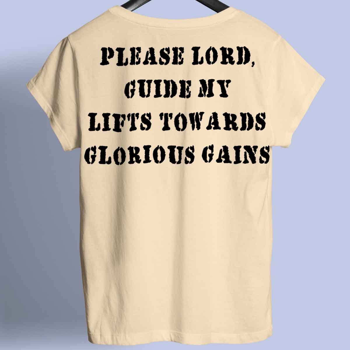 Glorious Gains - Premiumskjorta Unisex Baktryck