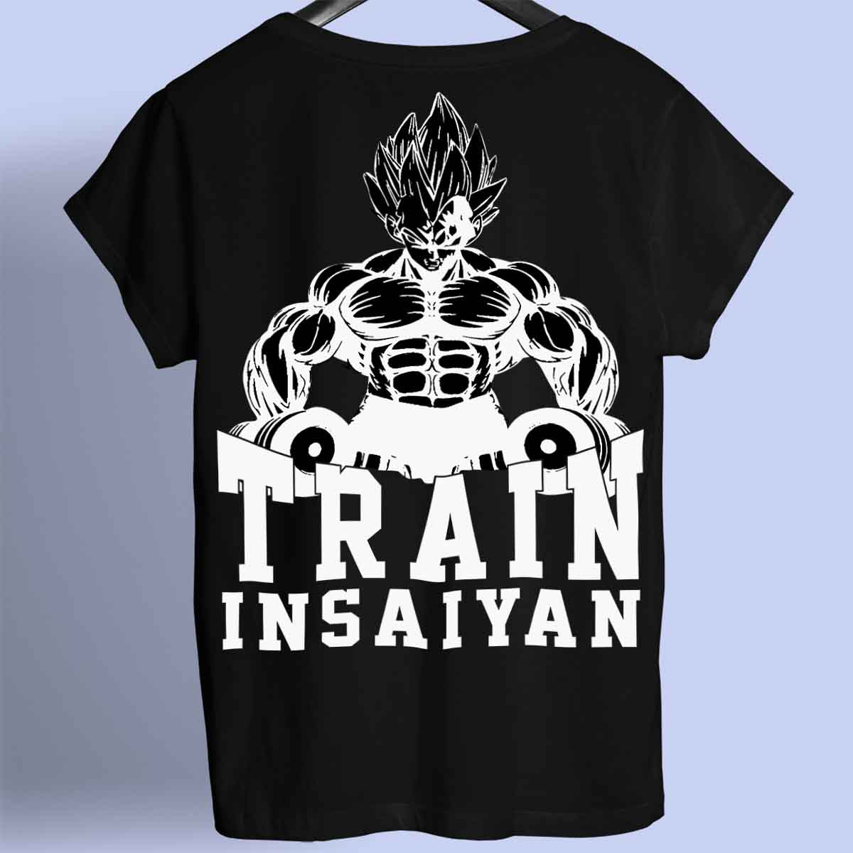 Train Insaiyan - Premium T-Shirt Unisex Backprint