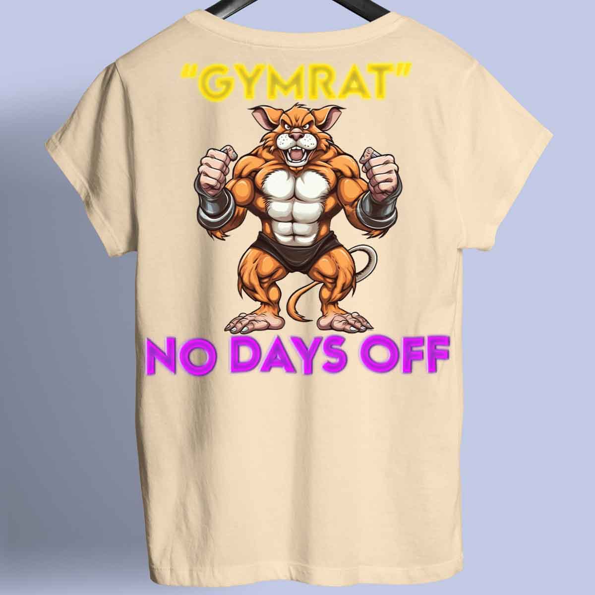 No Days Off - Premium Shirt Unisex Backprint