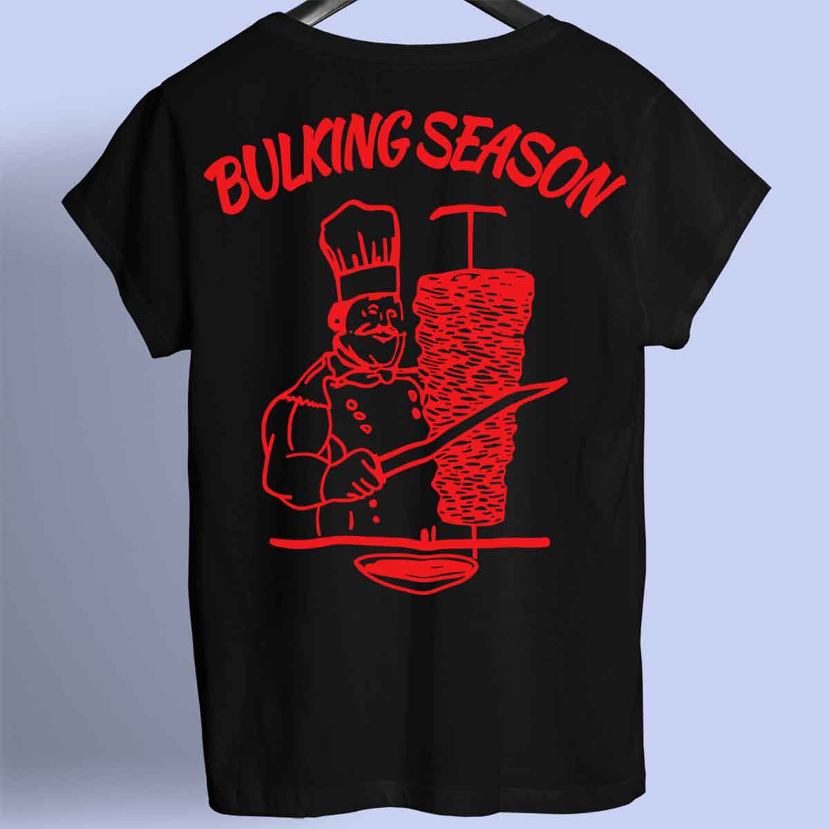 Bulking Season - Premium Skjorta Unisex Baktryck