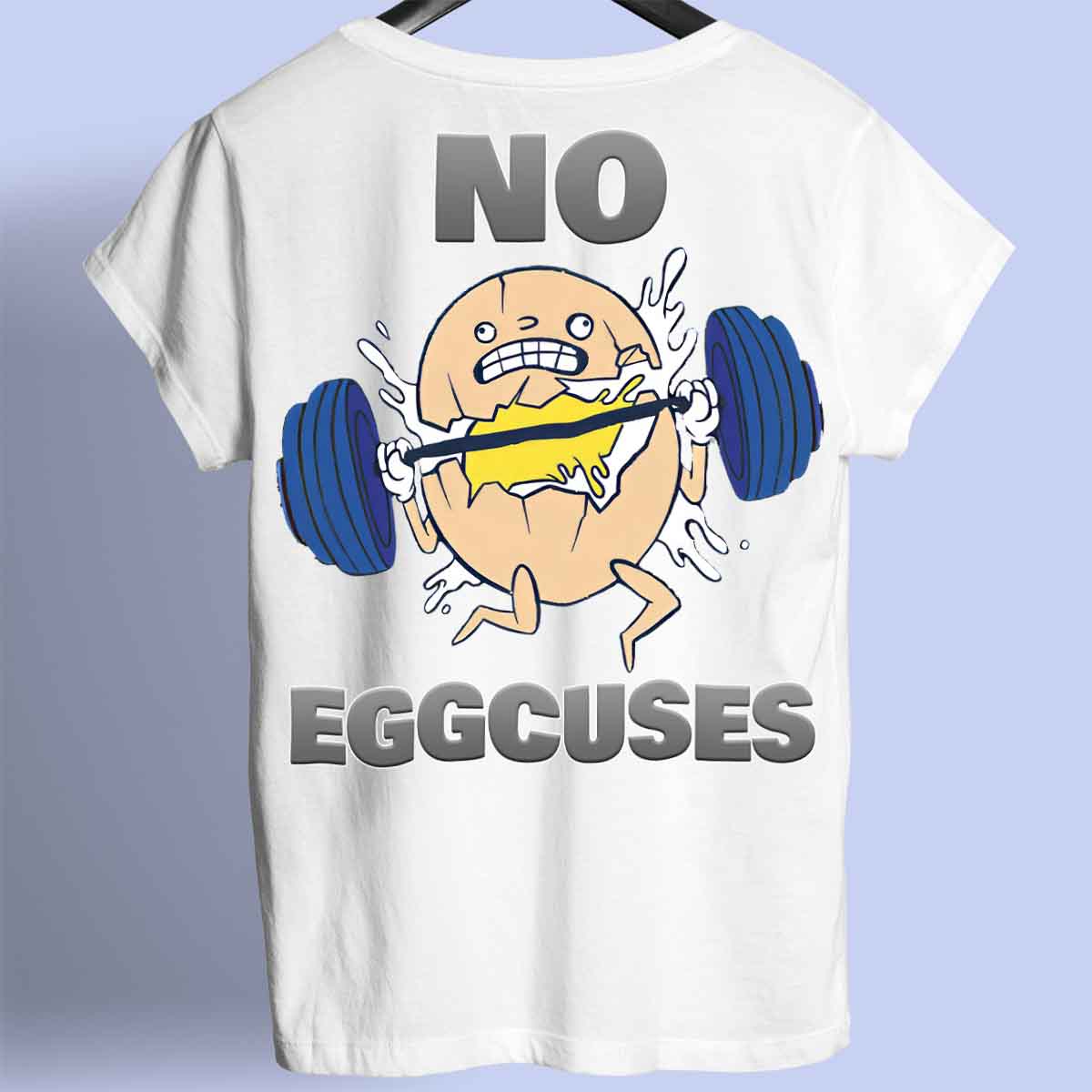 Eggcuses - Premium T-shirt Unisex Baktryck