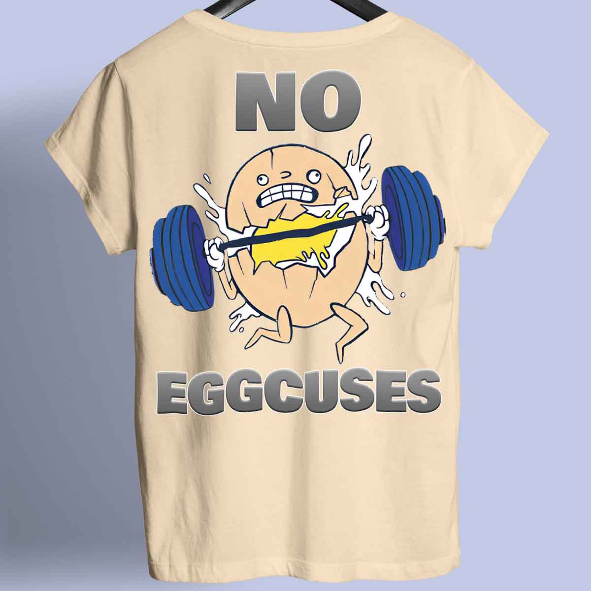 Eggcuses - Premium T-shirt Unisex Baktryck