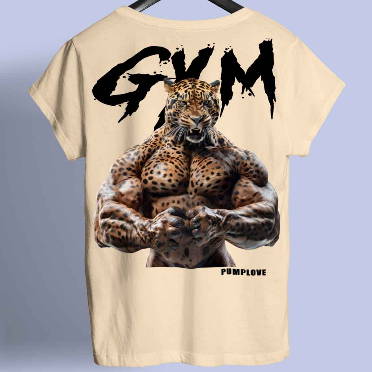 Gym Jaguar - Premium T-shirt Unisex Baktryck