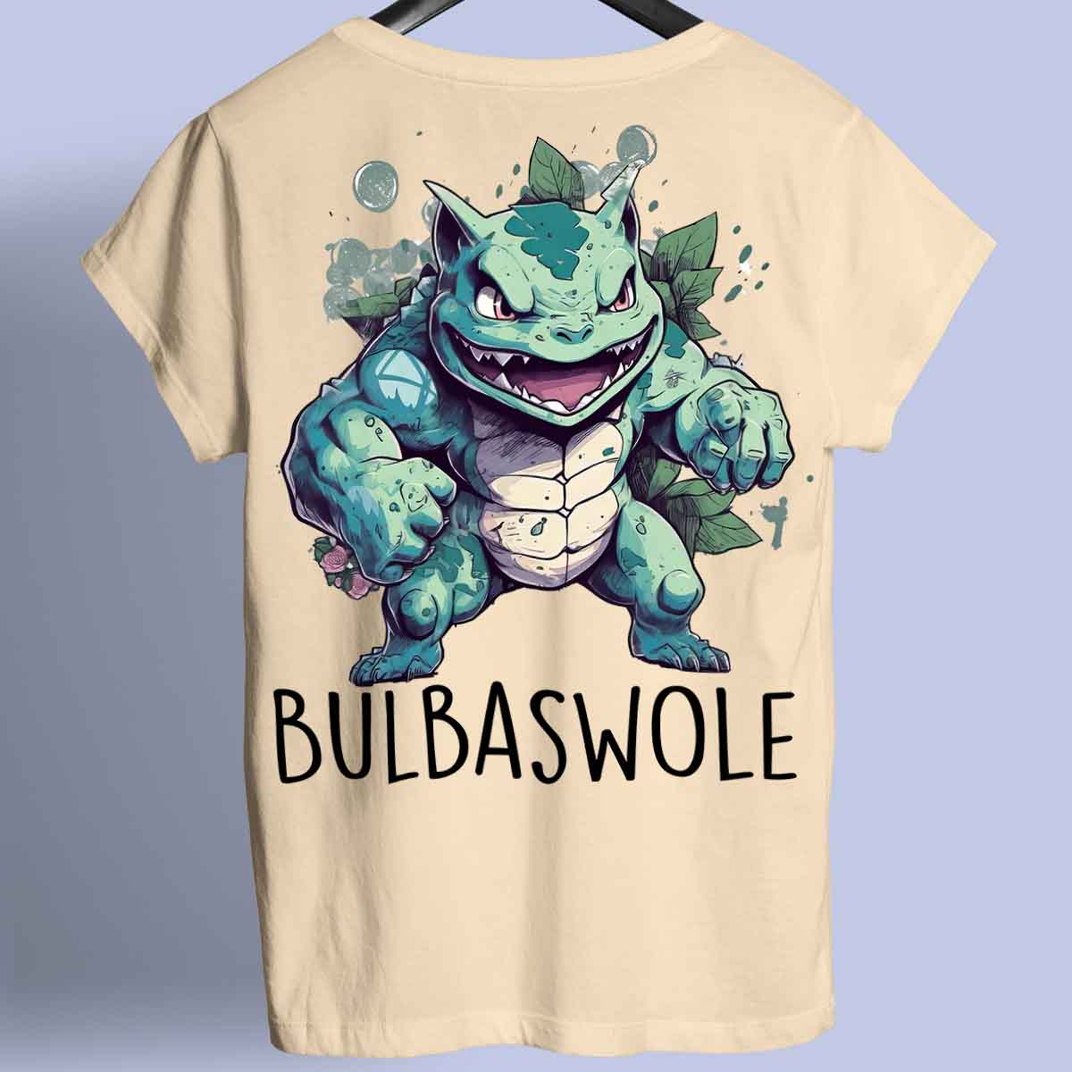 Bulbaswole - Premiumskjorta Unisex Baktryck