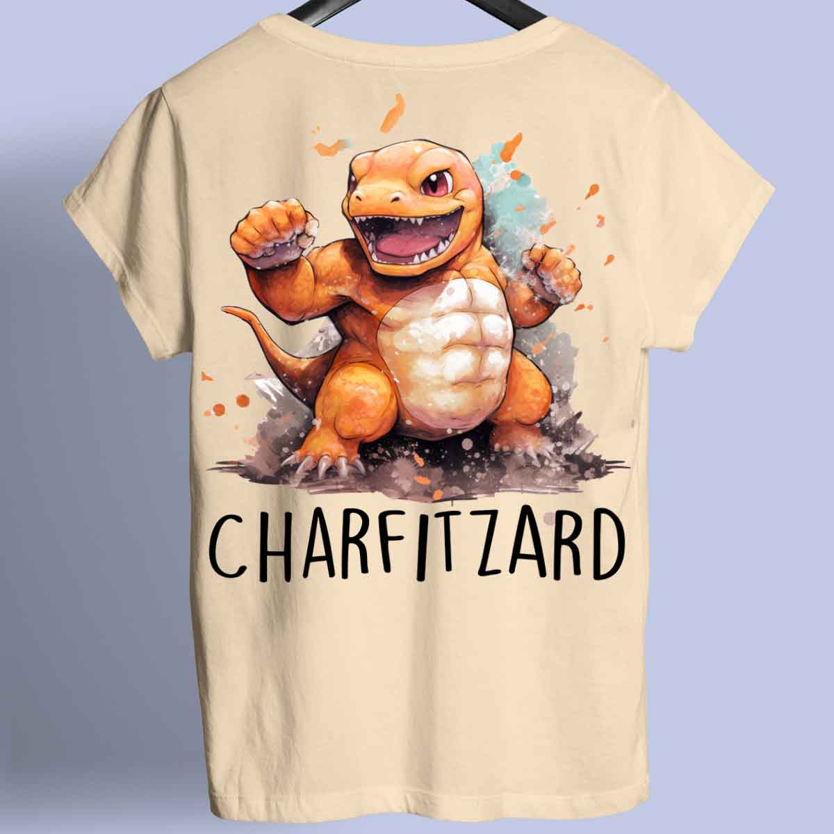 Charfitzard - Premium T-shirt Unisex Baktryck